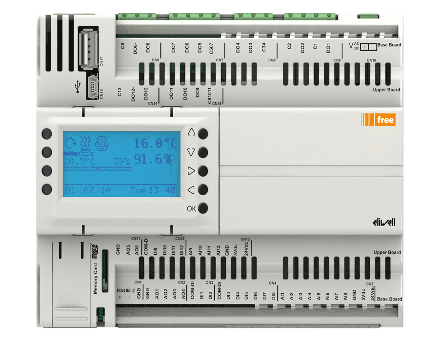 Automate programmable de régulation frigorifique avec écran