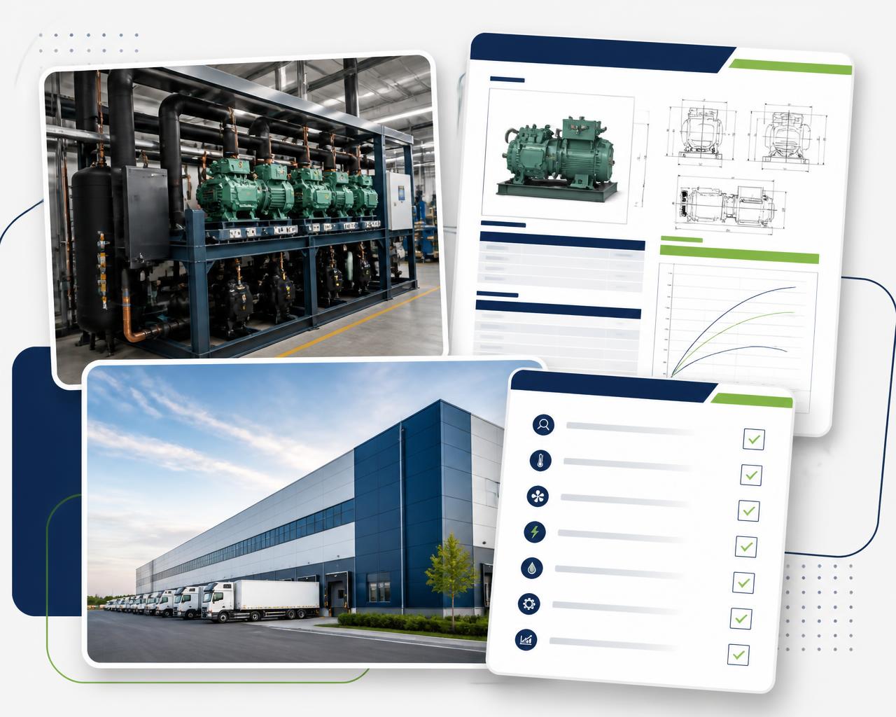 Base de connaissances THERMOPTIM : fiches techniques, groupe froid, bâtiment industriel et checklist